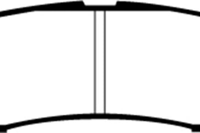 EBC 05 + Nissan Frontier 2.5 2WD Greenstuff Rear Brake Pads - Brakes Rotors &