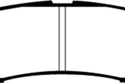 EBC 05 + Nissan Frontier 2.5 2WD Greenstuff Rear Brake Pads - Brakes Rotors &