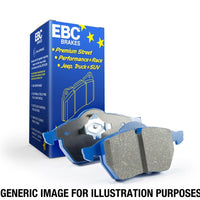 EBC 06-08 Chevrolet Corvette (C6) 7.0 (Z06) Bluestuff Front Brake Pads - Brakes Rotors &