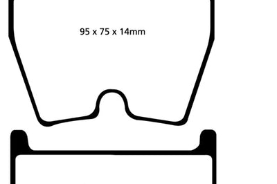 EBC 06-09 Audi RS4 4.2 (Cast Iron Rotors) Bluestuff Front Brake Pads - Brakes Rotors &