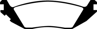 EBC 06-09 Chrysler Aspen 4.7 Greenstuff Rear Brake Pads - Brakes Rotors &