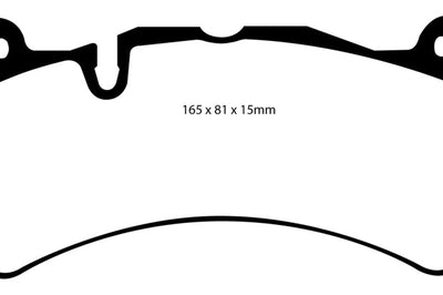 EBC 07-08 Ferrari 430 Scuderia 4.3 Bluestuff Front Brake Pads - Brakes Rotors &