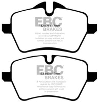 EBC 07-14 Mini Hardtop 1.6 Turbo Cooper S Yellowstuff Front Brake Pads - Brakes Rotors &
