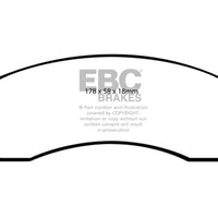 EBC 07 + Buick Enclave 3.6 Greenstuff Front Brake Pads - Brakes Rotors &