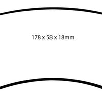 EBC 07 + Buick Enclave 3.6 Yellowstuff Front Brake Pads - Brakes Rotors &