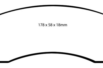 EBC 07 + Buick Enclave 3.6 Yellowstuff Front Brake Pads - Brakes Rotors &