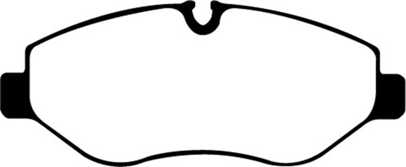 EBC 07 + Dodge Sprinter 2500 Greenstuff Front Brake Pads - Brakes Rotors &