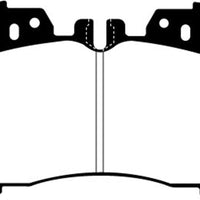 EBC 07 + Lexus LS460 4.6 Yellowstuff Front Brake Pads - Brakes Rotors &
