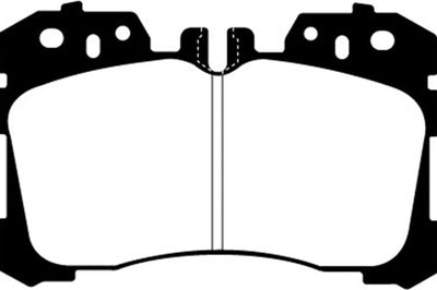EBC 07 + Lexus LS460 4.6 Yellowstuff Front Brake Pads - Brakes Rotors &