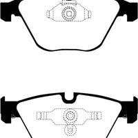 EBC 08-10 BMW M3 4.0 (E90) Yellowstuff Front Brake Pads - Brakes Rotors &