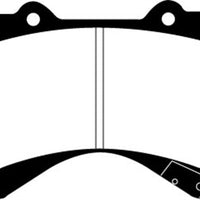 EBC 08 + Lexus LX570 5.7 Greenstuff Front Brake Pads - Brakes Rotors &