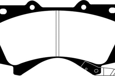 EBC 08 + Lexus LX570 5.7 Yellowstuff Front Brake Pads - Brakes Rotors &