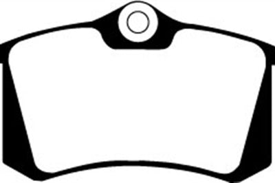 EBC 10-13 Audi A3 2.0 TD Yellowstuff Rear Brake Pads - Brakes Rotors &