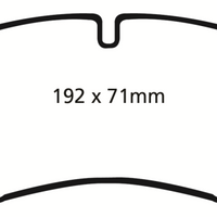 EBC 10-14 Land Rover LR4 5 Greenstuff Front Brake Pads - Brakes Rotors &