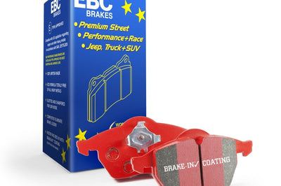 EBC 10 + Mini Countryman 1.6 Cooper Redstuff Rear Brake Pads - Brakes Rotors &