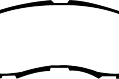 EBC 11-14 Chrysler 200 2.4 Yellowstuff Front Brake Pads - Brakes Rotors &
