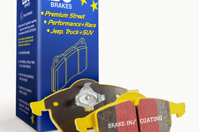 EBC 11-14 Ford Edge 2.0 Turbo Yellowstuff Rear Brake Pads - Brakes Rotors &