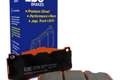 EBC 11-15 Audi Q7 3.0 Supercharged Extra Duty Front Brake Pads - Brakes Rotors &