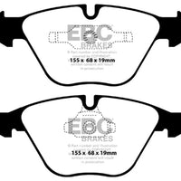EBC 11 + BMW Z4 3.0 Twin Turbo iS (E89) Yellowstuff Front Brake Pads - Brakes Rotors &