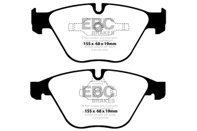 EBC 11 + BMW Z4 3.0 Twin Turbo iS (E89) Yellowstuff Front Brake Pads - Brakes Rotors &