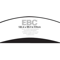 EBC 11 + Chrysler 300C 5.7 Yellowstuff Front Brake Pads - Brakes Rotors &