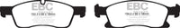 EBC 11 + Dodge Durango 3.6 Greenstuff Front Brake Pads - Brakes Rotors &