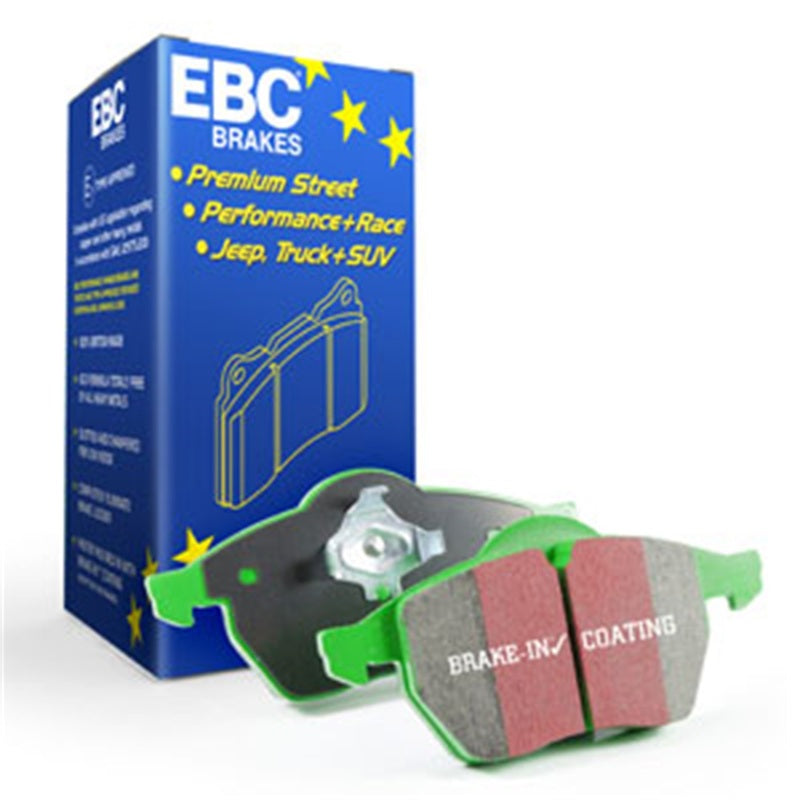 EBC 11 + Ford Explorer 2.0 Turbo 2WD Greenstuff Rear Brake Pads - Brakes Rotors &