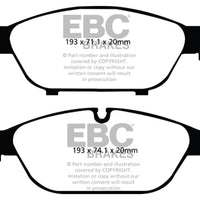 EBC 12 + Audi A6 Quattro 3.0 Supercharged Redstuff Front Brake Pads - Brakes Rotors &