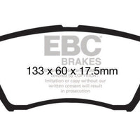 EBC 13 + Hyundai Elantra 1.8 Yellowstuff Front Brake Pads - Brakes Rotors &
