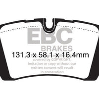 EBC 13 + Land Rover Range 3.0 Supercharged Greenstuff Rear Brake Pads - Brakes Rotors &