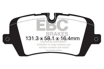 EBC 13 + Land Rover Range 3.0 Supercharged Greenstuff Rear Brake Pads - Brakes Rotors &