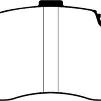EBC 15-19 BMW X5M 4.4TT (F85) Redstuff Front Brake Pads - Brakes Rotors &