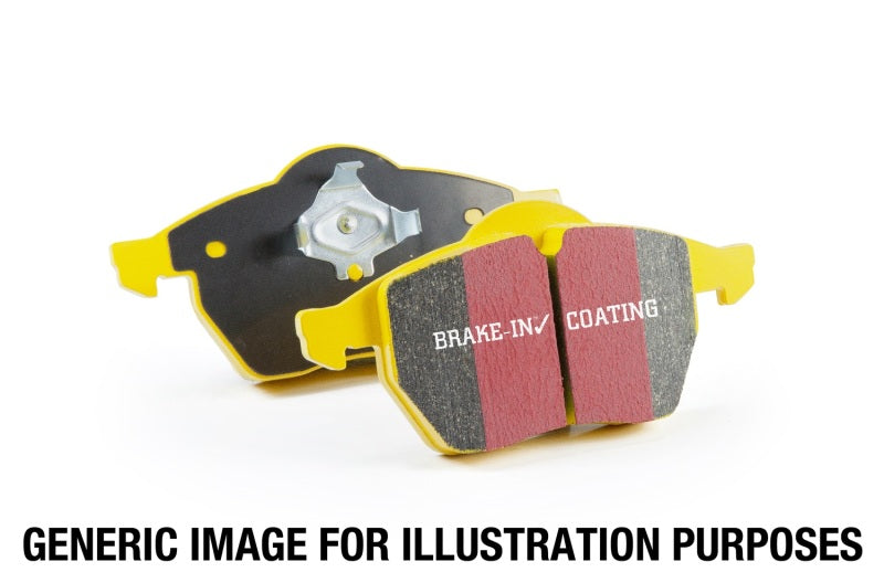 EBC 16-17 Audi TT Yellowstuff Front Brake Pads - Brakes Rotors &