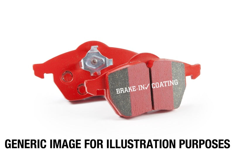 EBC 16-18 Cadillac CTS-V Redstuff Ceramic Low Dust Front Brake Pads - Brakes Rotors &