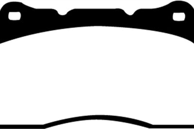 EBC 17-21 Honda Civic Type-R (FK8) Yellowstuff Front Brake Pads - Brakes Rotors &