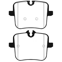 EBC 2018+ BMW M5 F90 Bluestuff Rear Brake Pads - Brakes Rotors &