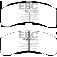 EBC 73-74 Buick Apollo 4.1 Yellowstuff Front Brake Pads - Brakes Rotors &
