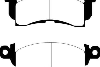 EBC 73-74 Buick Apollo 4.1 Yellowstuff Front Brake Pads - Brakes Rotors &