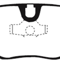 EBC 87-91 BMW M3 2.3 (E30) Yellowstuff Rear Brake Pads - Brakes Rotors &