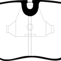 EBC 89-91 Audi 200 2.2 Turbo (ATE) Redstuff Front Brake Pads - Brakes Rotors &