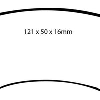 EBC 89-94 Nissan Skyline (R32) 1.8 Yellowstuff Front Brake Pads - Brakes Rotors &