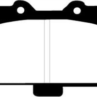 EBC 89-95 Nissan Skyline (R32) 2.6 Twin Turbo GT-R Yellowstuff Front Brake Pads - Brakes Rotors &