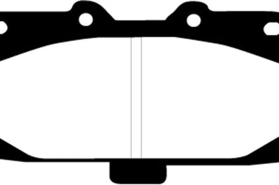 EBC 89-95 Nissan Skyline (R32) 2.6 Twin Turbo GT-R Yellowstuff Front Brake Pads - Brakes Rotors &