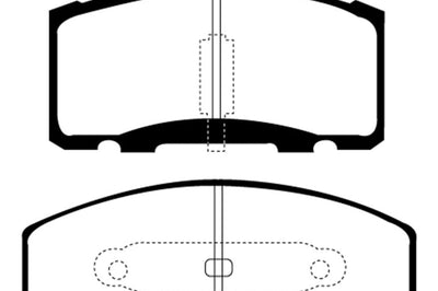 EBC 90-93 Chevrolet C20 8600 LB Yellowstuff Front Brake Pads - Brakes Rotors &