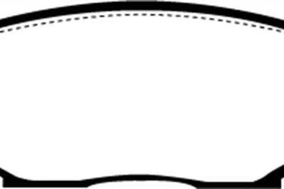 EBC 90-93 Geo Storm 1.6 Redstuff Front Brake Pads - Brakes Rotors &