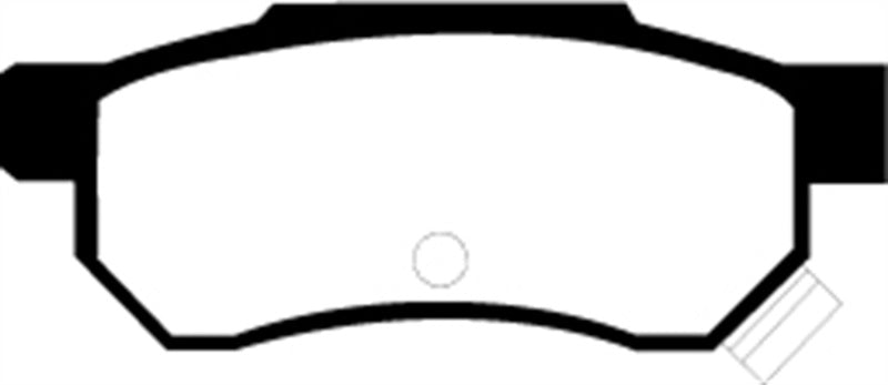 EBC 92-94 Acura Integra 1.7 Vtec Redstuff Rear Brake Pads - Brakes Rotors &