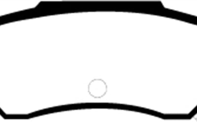 EBC 92-94 Acura Integra 1.7 Vtec Redstuff Rear Brake Pads - Brakes Rotors &