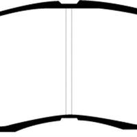 EBC 92-96 Lexus ES300 3.0 Yellowstuff Front Brake Pads - Brakes Rotors &