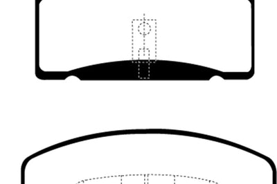 EBC 92-99 Chevrolet C30 DRW Yellowstuff Front Brake Pads - Brakes Rotors &