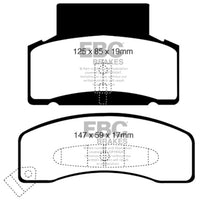 EBC 92-99 Chevrolet C30 DRW Yellowstuff Front Brake Pads - Brakes Rotors &